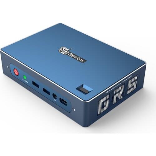 Beelink GTR PRO MINI PC HIFI Phone Same Screen Computer 16GB/512GB 1TB WIFI6 Gaming Fingerprint AMD Ryzen 5 3550H TV BOX Win10