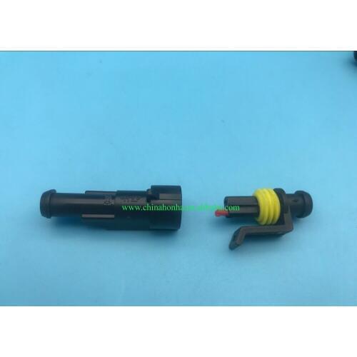 Free shipping DJ7011-1.5-11/21 male and female 1 Pin Superseal sealed Electrical wire harness Connectors
