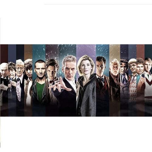 Large Diy Diamond Painting movies doctor who Diamond Embroidery Full Square Round Drill Mosaic icons 5D Home Decor YG1132