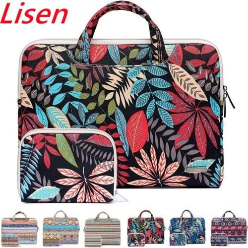 Brand Lisen Laptop Bag 11",13",15",15.6 inch, Lady Man Briefcase Handbag Cover Case For MacBook Notobook 13.3,Dropshipping V216