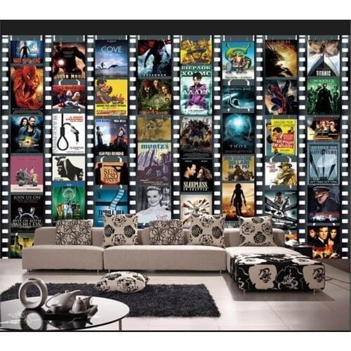 Custom paper DE parede 3d,classic movie fan mural for the living room bedroom sofa backdrop home decoration wallpaper