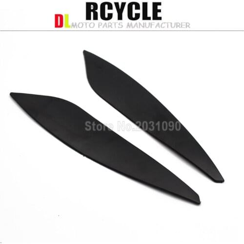 Black Gas tank motorcycle accessories insert cover trim side panel fairing fairing for yamaha yzf r6 2003 2004 2005