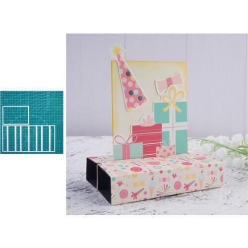 InLoveArts 3D Folded Fancy Metal Cutting Dies Customized Scrapbooking DIY Photo Album Art Card Decorative Embossing Die Cut 2021