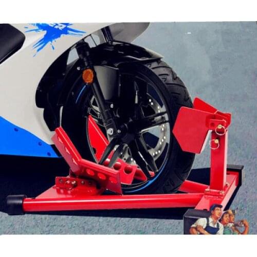 Motorcycle Front Tire Tire Wheel Block Self-Locking Frame Suitable for Most 15 "-21" Tires Moto Repair