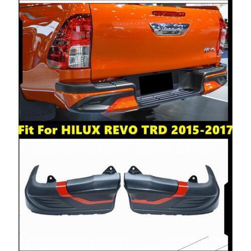 PICKUP BODY KITS REAR BUMPER COVER FIT FOR HILUX REVO PICKUP CAR 2015 2016 2017