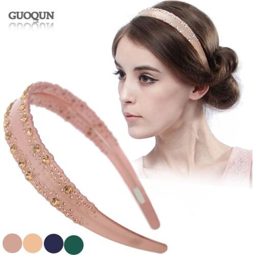 Pretty Wide Hair Band - Wide Hair Accessory - Womens Headband - Cellulose Acetate Hair Jewelry for Lady Tiara Thick Hair Prom