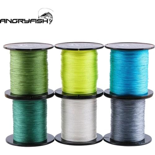 Angryfish 4 Strand 300m Line PE woven multifilament fishing Line 15-80LB PE Line braided fishing Line