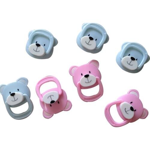 PVC Magnet Pacifiers For Reborn Bbay Dolls Pacifiers Nipples Magnetic Dummy Fit For DIY Dolls Accessories For Dolls