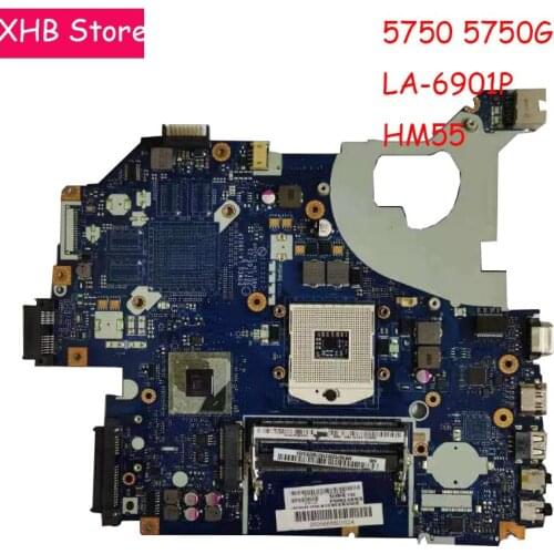MBR9702003 MBRGK02003 For Acer Aspire 5750 5750G Laptop Motherboard P5WE0 LA-6901P HM65 DDR3 100% fully tested