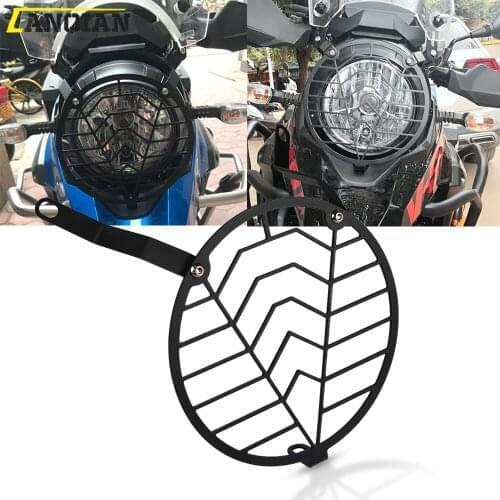 For SUZUKI DL250 V-Strom DL 250 VStrom DL250 Motorcycle Front Headlight Protector Cover Grill Head Light Guard CNC Accessories