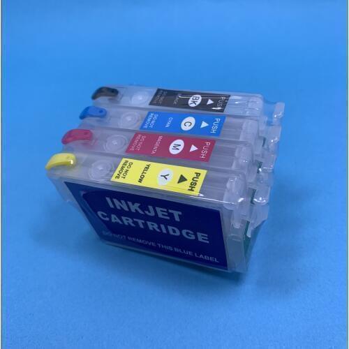 YOTAT Refillable ink cartridge T1291 T1292 T1293 T1294 for Epson Stylus SX230 SX235W SX420W SX425W SX430W SX435W SX438W SX440W