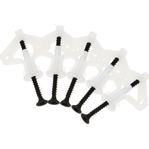 10pcs Plastic Expansion Anchor Cavity For Plasterboard, Aluminum Composite Panels, Hollow Board, MDF, Hollow Wall