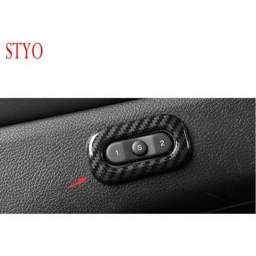 STYO ABS Seat Switch Button Adjust Cover Trim For Jeep Grand Cherokee 2014-2018 2015 2016 2017