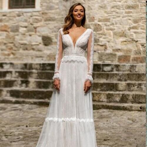 Wedding Dresses for brides plus size maxi formal Cap Sleeve
