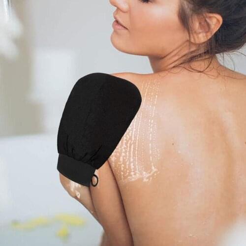 1pcs Shower Bath Gloves Soft Glove Wash Skin Spa Massage Body Cleaning Scrubber Skin Care For Remove Dead Skin Exfoliating Glove