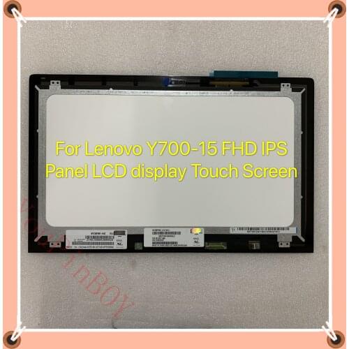 15.6'' For Lenovo Y700-15 Y700 15 FHD IPS Panel LED LCD display Touch Screen NV156FHM-A12 NV156FHM-N42 1920X1080