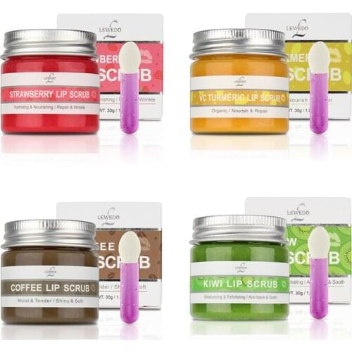 Lewedo Gloss Pink Lip Scrubs Maintenance Moisturizing Lip Bleach Cream Nourishing Lip Masks South Korea Cosmetics Lip Care