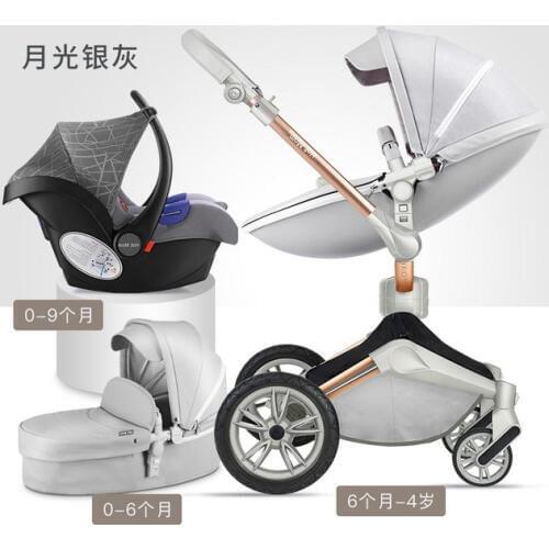 Hotmom Baby Trolley With High View Can Sit On Foldable Portable Imported