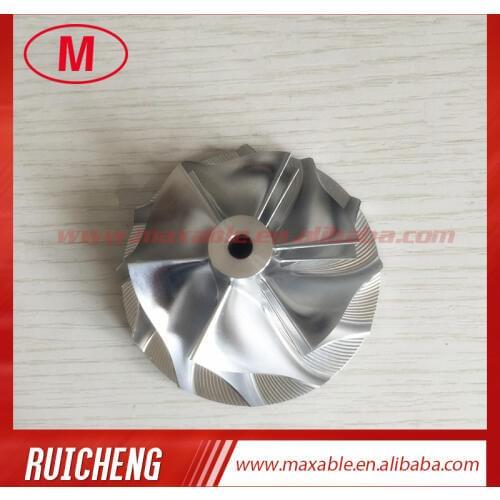 GT15-25 50.20/65.00mm 6+6 Blades 702549-0008HF V1 turbo billet/aluminum 2024/milling compressor wheel
