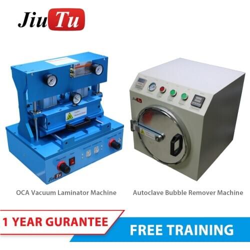 Jiutu OCA Vacuum Laminating Machine Bubble Remover For Samsung OLED S8+LCD Repair Refurb