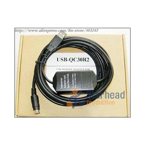 USB-QC30R2 PLC Programming Cable for Mitsubishi MELSEC Q Series PLC