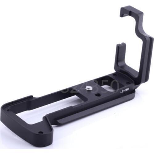Metal Quick Release L-Plate Bracket Hand Grip Holder Quick Release Plate for Olympus OM-D E-M1 DSLR