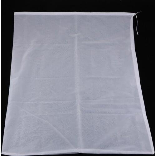 Milk Fine Nylon Strainer Bag Juices Cheese Filter Mesh Cloth 60x70cm/23.62x27.55