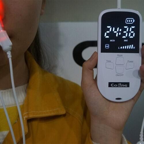 Non-invasive green Light Therapy product household health care equipment Accupoint Irradiation Laser rhinitis therapy
