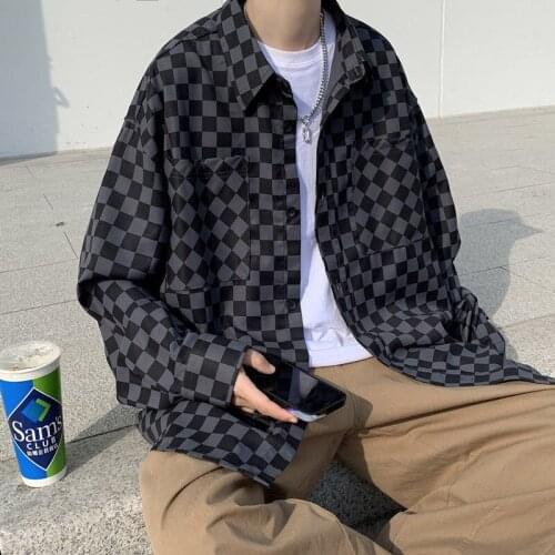 Мужские клечатые рубашки NoEstaMal China At AliExpress