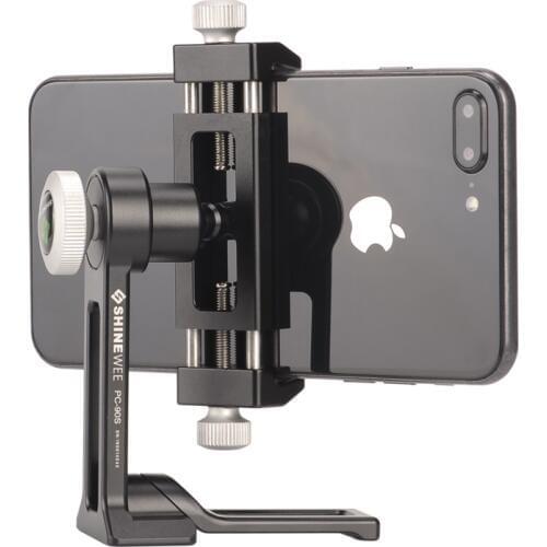 Panoramic Bracket Smartphone Mount Holder Phone Clip Clipper Tripod Adapter for iPhone Samsung Smart Phones