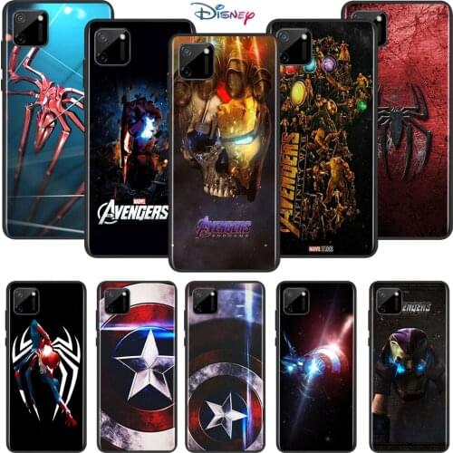 Marvel Avengers Infinity Gauntlet Logo For OPPO Realme C2 C3 C11 C12 C15 C17 X2 X3 X7 XT X50 Q2 Q2i V3 V5 V15 Pro Phone Case