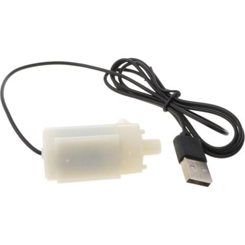 C1FA Micro Submersible Water Pump Fish Tanks Aquarium Usb Powered DC 5V 2-3L/min Charger Mini Motor Water-pump Accessory