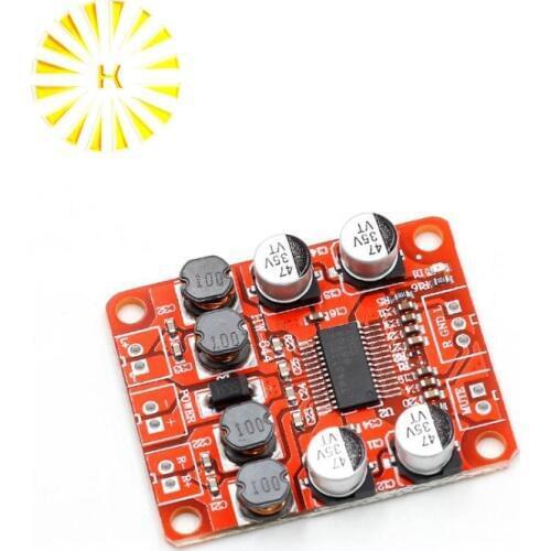 TPA3110 Digital Power Amplifier Module 2x15W Dual Channel Stereo DIY Speaker Amplifier Electronics Design PCB DC 12V Connector