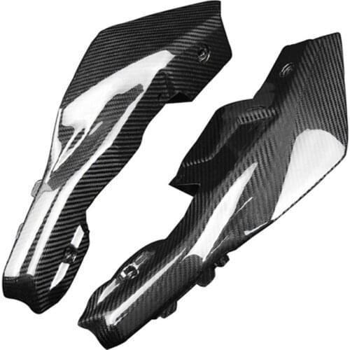 Motorcycle Carbon Fiber Rear Tail Side Panel Cowling Fairing Cover Protector For Yamaha MT-09 FZ-09 MT09 MT 09 2014-2016