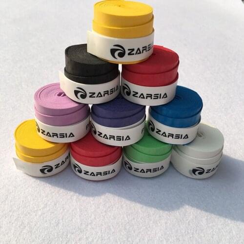 ZARSIA 5pcs Free shipping tennis racket overgrips,viscous badminton grips sweatband Frosted sweat-absorbent belt, dry hand gel