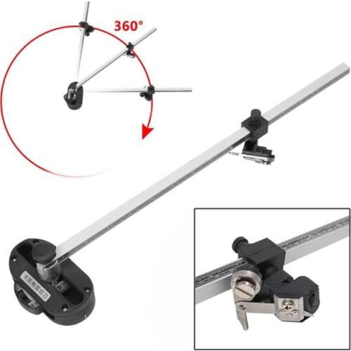 40cm For Kt board Pvc board Manual Cutting ruler cut round tools Positioning cutting ruler cutting track Woodworking tools