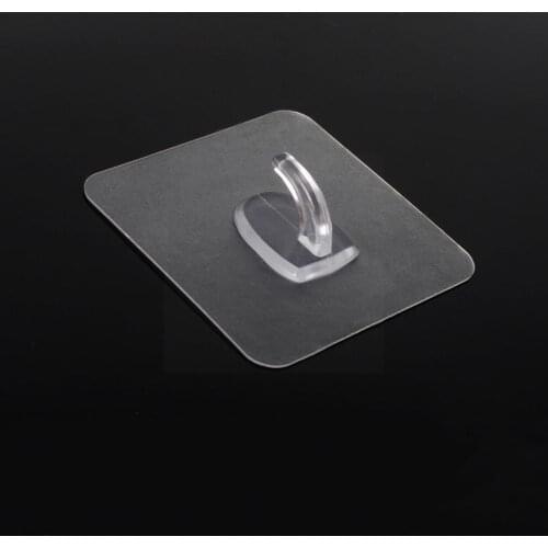 Transparent Strong Self Adhesive Door Wall Hangers Suction Rack Load Cup For Kitchen Hooks Bathroom Sucker Heavy O6R9