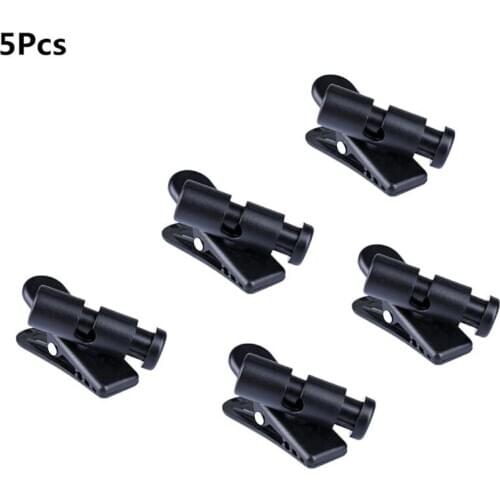 5 Pcs Cable Cord Clamp Wired Headset Collar Clip Rotating Clamps Headphone Cable Clips Earphone Winder Accessories