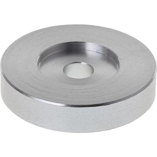 D5QC Record Turntable Adapter 45 RPM Aluminum Silver for 7" Vinyl Technics SL1200 Series
