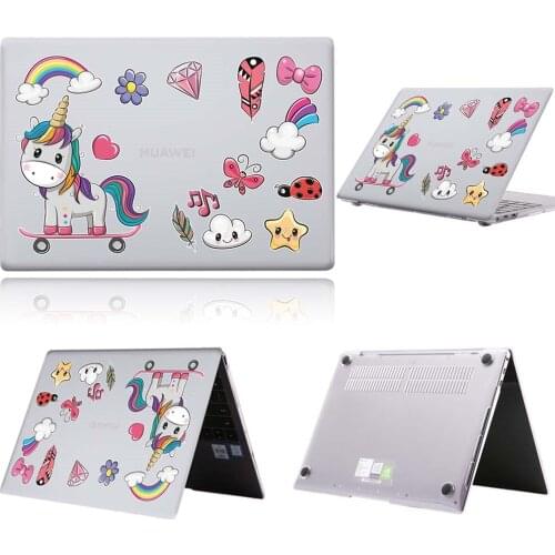 Unicorn Skate EVA Pattern Laptop Case For Huawei MateBook 13/13 AMD Ryzen/14/D14/D15/X 2020/X Pro/Pro 16.1/Honor MagicBook 14/15