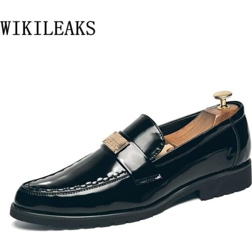 Office Shoes Men Formal Italian Brand White Wedding Shoes Men Elegant Coiffeur Tassel Party Shoes For Men Sepatu Slip On Pria