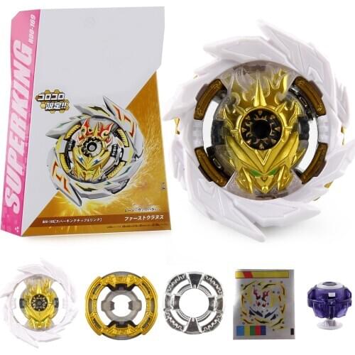 Popping Beyblades Burst Screw Super King Series Uranus B00-169 Alloy Gyro Toys for Children