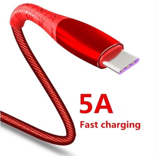 5A Micro USB Type C Cable PD Fast Charging Phone Charger USB-C Cord For Huawei Samsung S20 Xiaomi Vivo Oppo
