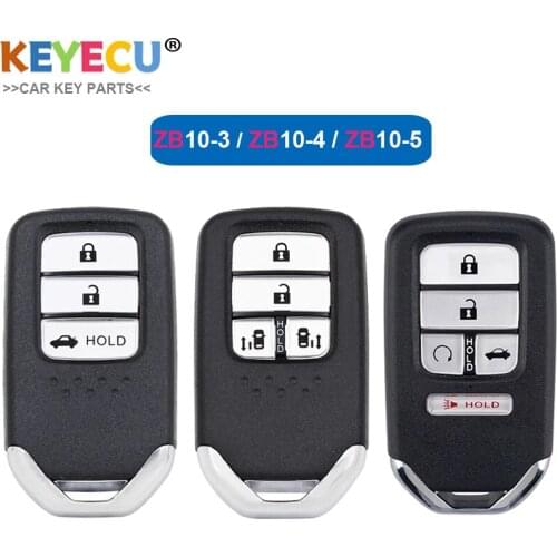 KEYECU KEYDIY ZB10-3 ZB10 / ZB10-4 / ZB10-5 for Honda Style Smart Universal KD Remote Car Key - for KD-X2 Mini KD Key Tool