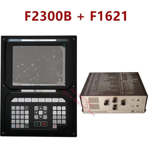F2300B controller+ F1621 THC automatic V5.0 10.4 inch LCD 2 Axis Linkage CNC Flame and CNC Plasma Cutting Machine