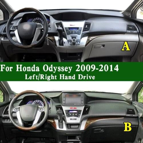 Fits Honda Odyssey RB3 JDM MPV RL1 RA6 RA 2009 2010 2011 2012 2013 2014 Dashmat Dashboard Cover Protective Pad Dash Mat Carpet