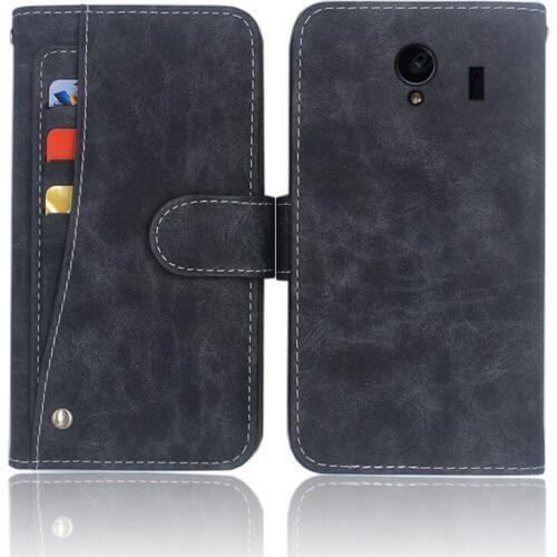 Hot! DEXP Ixion M245 Snap Case High quality flip leather phone bag cover Case with Front slide card slot
