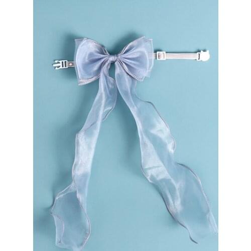 Cute Pink Blue Pet Dogs Collar Bibs Lovely Bowknot Collars For Small Dog Cat Supplies Puppy Kitten Dogs Cats Pet Accessories