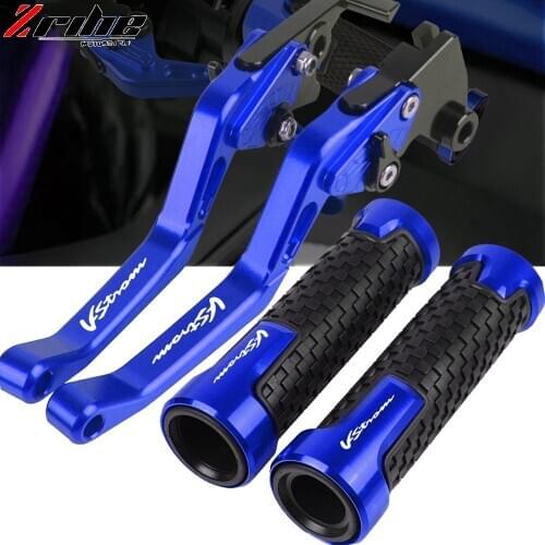 Motorcycle CNC Adjustable Foldable Brake Clutch Lever Handle Grips FOR SUZUKI DL650 DL1000 V-STROM VSTROM V STROM DL 1000 650