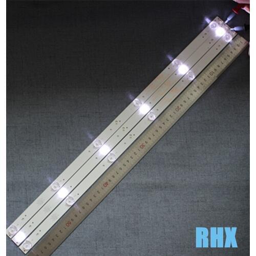New LCD LED 32 inch 6 lamp LED assembly machine backlight universal light bar Copper substrate 6 lamp 59CM long (send 100% news)